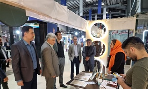 بازدید رئیس نظام مهندسی ساختمان استان زنجان از نمایشگاه صنعت ساختمان