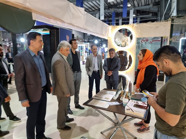 بازدید رئیس نظام مهندسی ساختمان استان زنجان از نمایشگاه صنعت ساختمان
